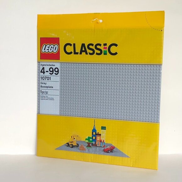 Lego Brand New Classic Gray Building Baseplate 10701 - Picture 3 of 7